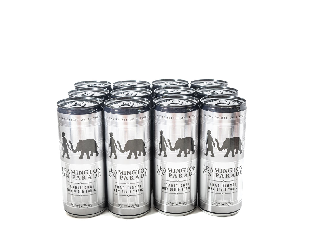 Leamington on Parade | RTD Gin & Tonic Cans