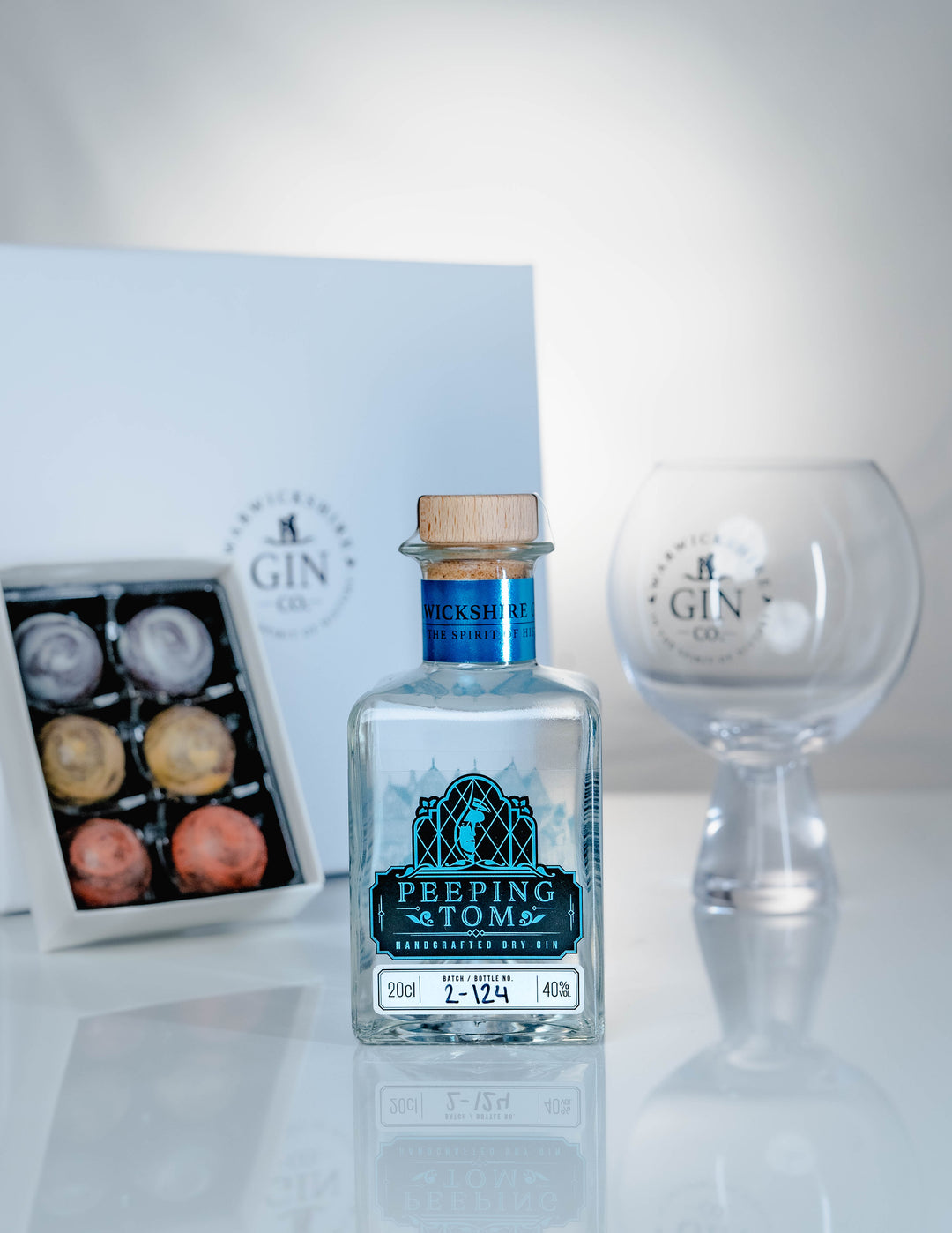 Peeping Tom Gift Set - Chocolates & Glass