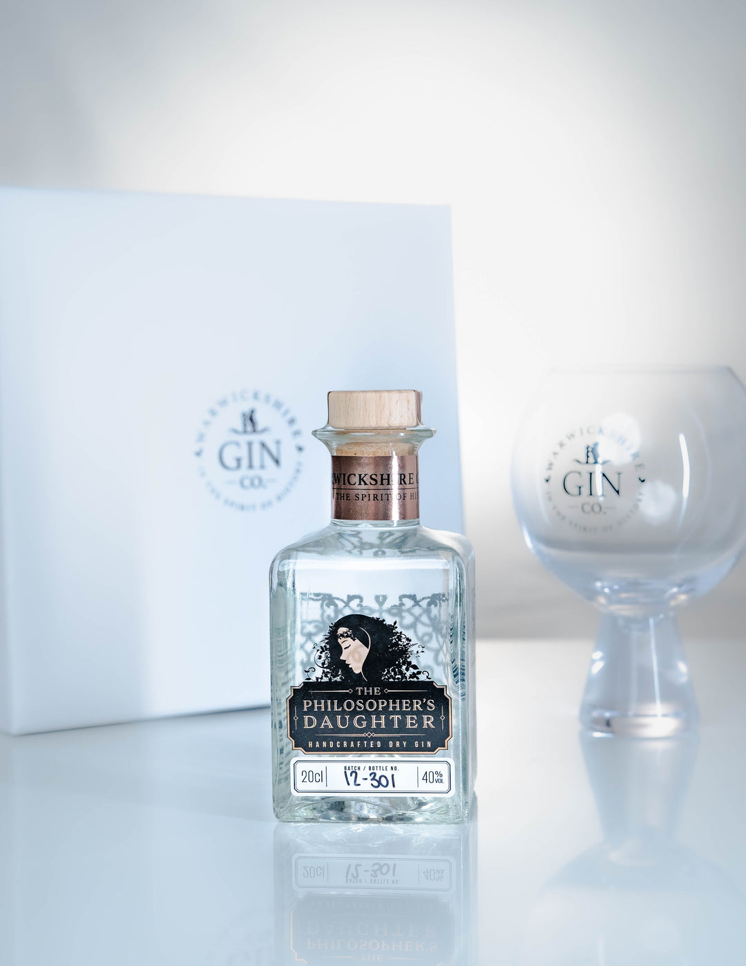 The Philosophers Daughter Gift Set- Bottle & Glass